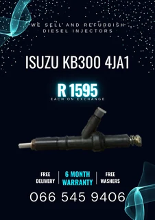 Isuzu Kb300 4ja1 Diesel Injectors For Sale On Exchange