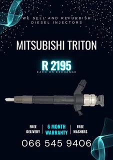 Mitsubishi Triton Diesel Injectors For Sale On Exchange With Warranty