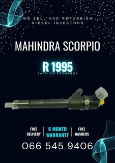 Mahindra Scorpio Diesel Injectors For Sale On Exchange With Warranty