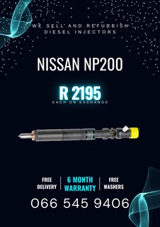Nissan Np200 Diesel Injectors For Sale On Exchange With Warranty