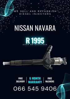 Nissan Navara Diesel Injectors For Sale On Exchange With Warranty