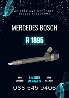 Mercedes Benz Bosch Diesel Injectors For Sale On Exchange With Warranty