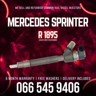Mercedes Bens Sprinter Diesel Injectors For Sale On Exchange With Warranty