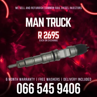 Man Truck Diesel Injectors For Sale On Exchange With Warranty