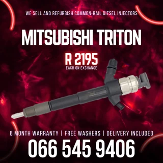 Mitsubishit Triton Diesel Injectors For Sale On Exchange With Warranty