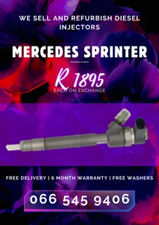 Mercedes Benz Sprinter Diesel Injectors For Sale On Exchange With Warranty