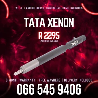 Tata Xenon Diesel Injectors For Sale On Exchange With Warranty