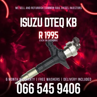 Isuzu Kb Dteq Diesel Injectors For Sale On Exchange With Warranty