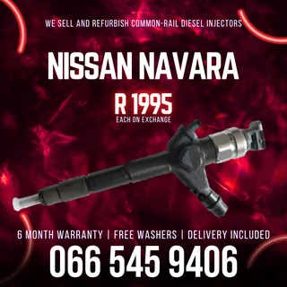 Nissan Navara Diesel Injectors For Sale On Exchange With Warranty
