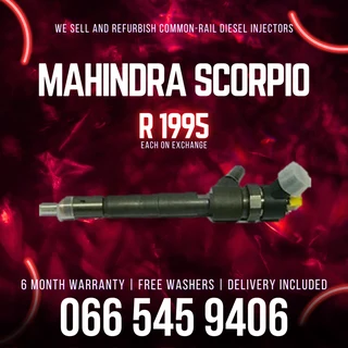 Mahindra Scorpio Diesel Injectors For Sale On Exchange With Warranty