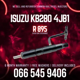 Isuzu Kb280 4jb1 Diesel Injectors For Sale On Exchange With Warranty