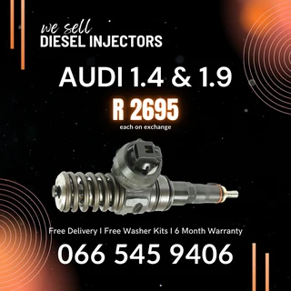 Audi 1.4 &amp; 1.p Diesel Injectors For Sale On Exchange With Warranty