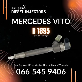Mercedes Benz Vito Diesel Injectors For Sale On Exchange With Warranty