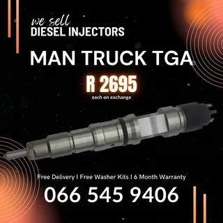 Man Truck Tga Diesel Injectors For Sale On Exchange With Warranty