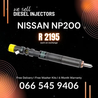 Nissan Np200 Diesel Injectors For Sale On Exchange With Warranty