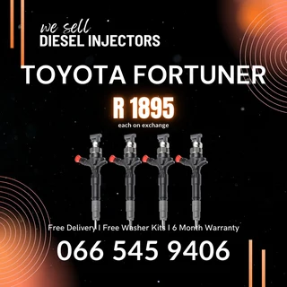 Toyota Fortuner Diesel Injectors For Sale On Exchange With Warranty