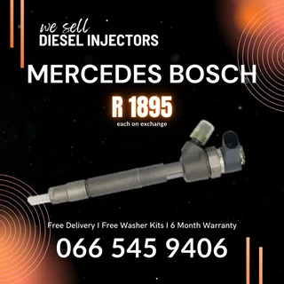 Mercedes Benz Bosch Diesel Injectors For Sale On Exchange With Warranty