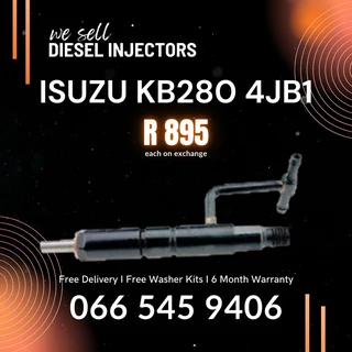 Isuzu Kb280 4jb1 Diesel Injectors For Sale On Exchange With Warranty