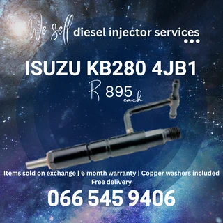 Isuzu Kb280 4jb1 Mechanical Diesel Injectors For Sale On Exchange With Warranty