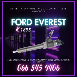 Ford Everest Diesel Injectors For Sale On Exchange With Warranty