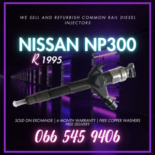 Nissan Np300 Diesel Injectors For Sale On Exchange With Warranty