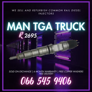 Man Truck Tga Diesel Injectors For Sale On Exchange With Warranty