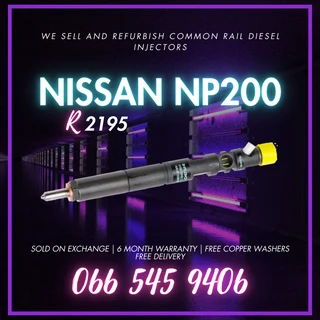 Nissan Np200 Diesel Injectors For Sale On Exchange With Warranty