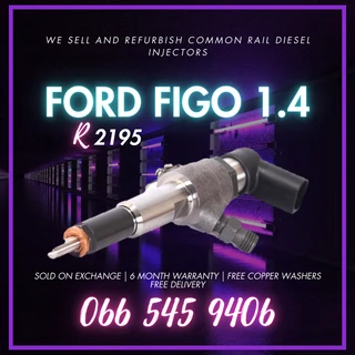 Ford Figo 1.4 Diesel Injectors For Sale On Exchange With Warranty