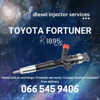 Toyota Fortuner Diesel Injectors For Sale On Exchange