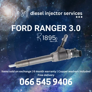 Ford Ranger 3.0 Diesel Injectors For Sale On Exchange With Warranty