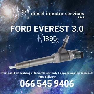 Ford Everest Diesel Injectors For Sale On Exchnage With Warranty