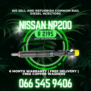 Nissan Np200 Diesel Injectors For Sale On Exchanger With Warranty