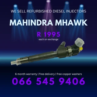 Mahindra Mhawk Diesel Injectors For Sale On Exchange With Warranty
