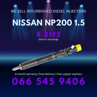 Nissan Np200 Diesel Injectors For Sale On Exchange With Warranty