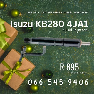 Isuzu Kb280 4jb1 Diesel Injector Refurbishment With 6 Month Warranty