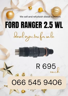 Ford Ranger 2.5 Wl Diesel Injector Refurbishment With 6 Month Warranty