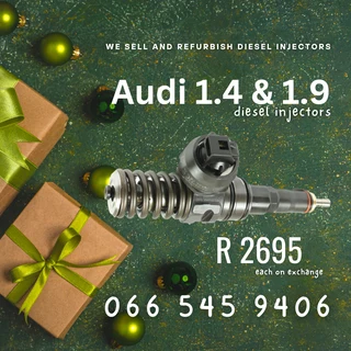 Audi 1.4 & 1.9 Diesel Injector Refurbishment With 6month Warranty