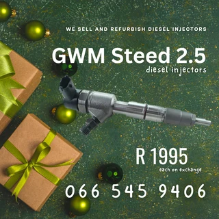 Gwm Steed 2.5 Diesel Injector Refurbishment With 6 Month Warranty