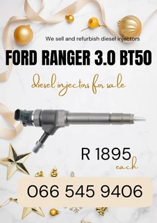 Ford Ranger 3.0 Tdci Diesel Injector Refurbishment With 6 Month Warranty