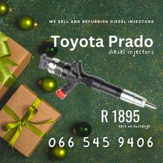 Toyota Prado Diesel Injector Refurbishment With 6 Month Warranty
