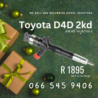 Toyota D4d 2kd Diesel Injector Refurbishment With 6 Month Warranty