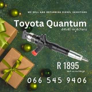 Toyota Quantum Diesel Injector Refurbsihment With 6 Month Warranty