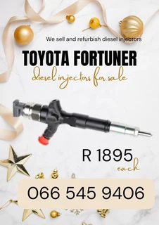 Toyota Hilux Diesel Inector Refurbishment With 6month Warranty