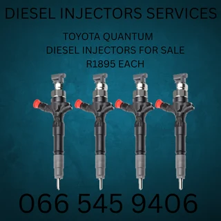 Toyota Quantum Diesel Injectors For Sale On Exchange