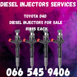 Toyota D4d Diesel Injectors For Sale On Exchange With Warranty