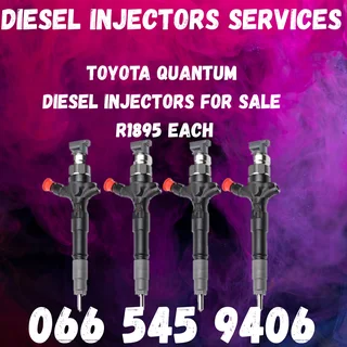Toyota Quantum Diesel Injectors For Sale On Exchange With Warranty