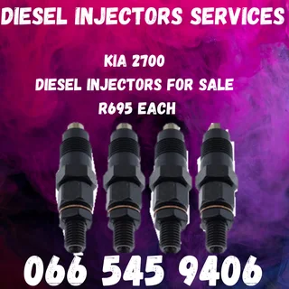 Kia 2700 Diesel Injectors For Sale On Exchange With Warranty