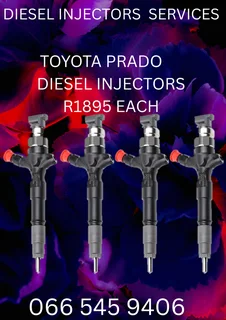 Toyota Prado Diesel Injectors For Sale On Exchange With Warranty