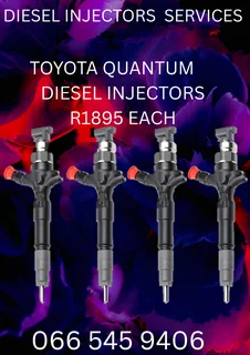 Toyota Quantum Diesel Injectors For Sale On Exchange With Warranty