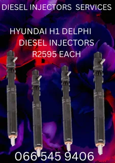 Hyundai H1 Delphi Diesel Injectors For Sale On Exchange With Warranty